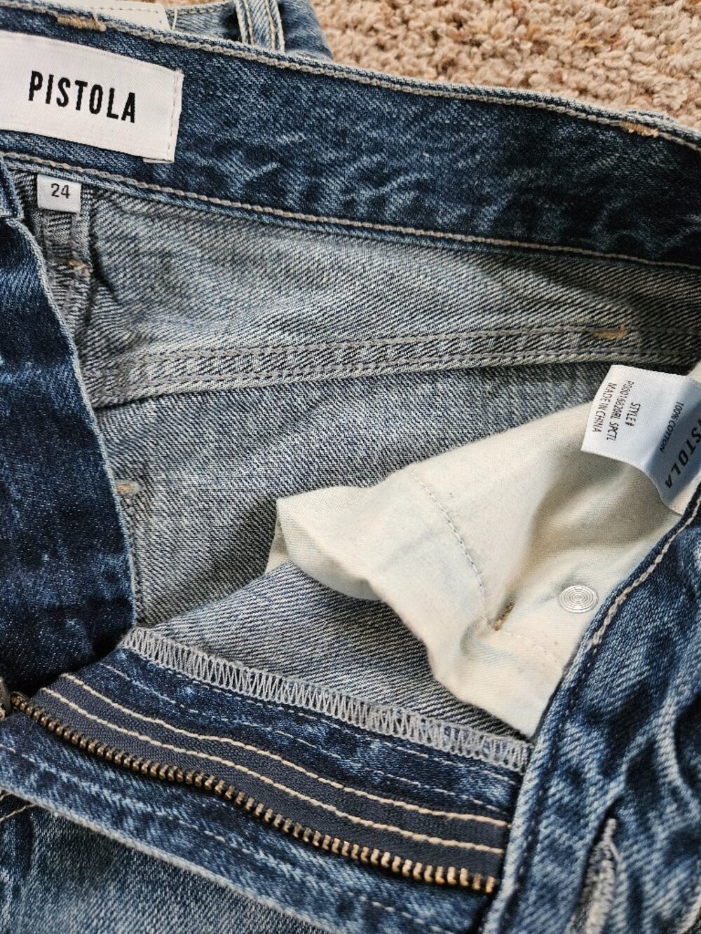 Pistola Wes Barrel Jeans in color Spectacle - Picture 5 of 5